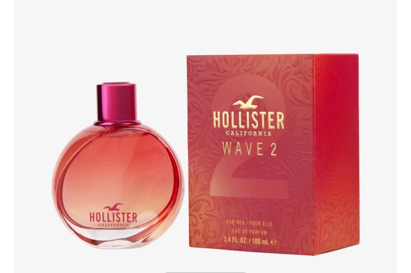HOLLISTER WAVE 2 WOMEN 3.4 OZ. EDP