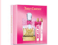SET JUICY COUTURE LA VIVA JUICY SUCRE WOMEN ( 3 PC ) 3.4 OZ EDP SP / X2 MINI