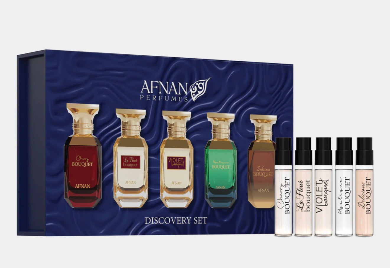 MINI SET AFNAN BOUQUET SERIES DISCOVERY (0.068 OZ X 5PC)