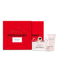 SET SALVATORE FERRAGAMO SIGNORINA WOMEN ( 3 PC ) 3.4 OZ EDP SP / 1.7 OZ BL /0.50 OZ EDP SP