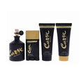 SET LIZ CLAIBORNE CURVE BLACK MEN ( 4 PC ) 4.2 OZ EDC SP / 3.4 OZ AFTER SHAVE BALM / 3.4 OZ SG / 0.17 OZ DEO STICK