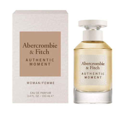 ABERCROMBIE & FITCH AUTHENTIC MOMENT WOMEN 3.4 OZ  EDP SP