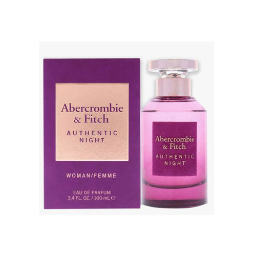ABERCROMBIE AUTHENTIC NIGHT WOMEN 3.4 OZ  EDP SP