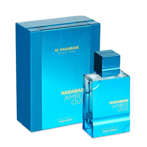 AL HARAMAIN AMBER OUD AQUA DUBAI UNISEX  2.5 OZ EXTRAIT DE PARFUM