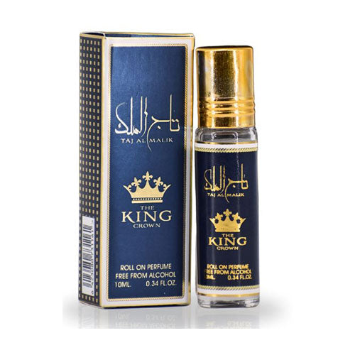 ARD AL ZAAFARAN TAJ AL MALIK  THE KING CROWN MEN ROLL ON PERFUME OIL 0.34 OZ