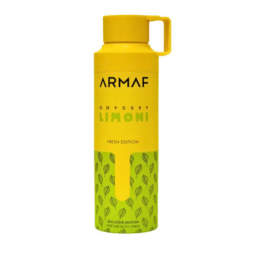 BODY SPRAY ARMAF ODYSSEY LIMONI FRESH EDITION MEN 6.8 OZ