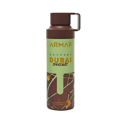 BODY SPRAY ARMAF  ODYSSEY DUBAI CHOCOLATE MEN 6.8 OZ