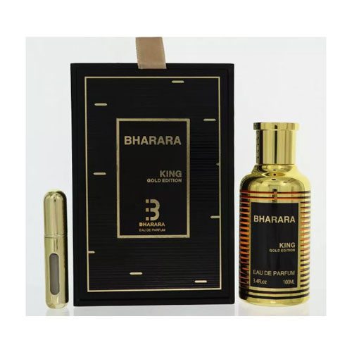 BHARARA KING GOLD EDITION MEN  EAU DE PARFUM 3.4 OZ