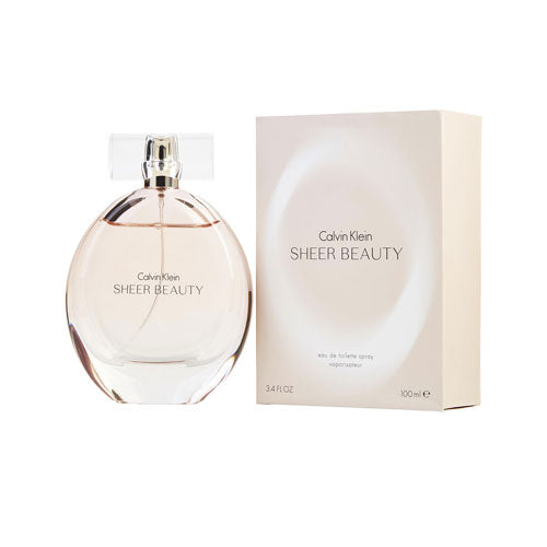 CALVIN KLEIN SHEER BEAUTY WOMEN 3.4 OZ. EDT SP