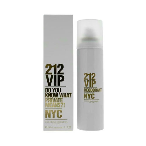 DEODORANT SPRAY CAROLINA HERRERA 212 VIP WOMEN  5.0 OZ