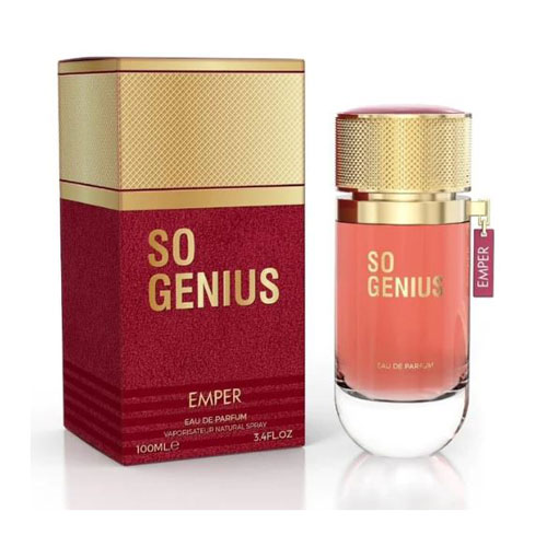 EMPER SO GENIUS WOMEN 3.4 OZ EDP SP