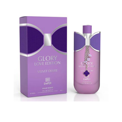 EMPER GLORY LOVE EDITION VELVET DESIRE WOMEN 3.4 OZ EDP SP