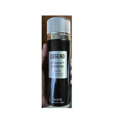 DEODORANT SPRAY EMPER LEGEND SUPREME MEN 6.6 OZ