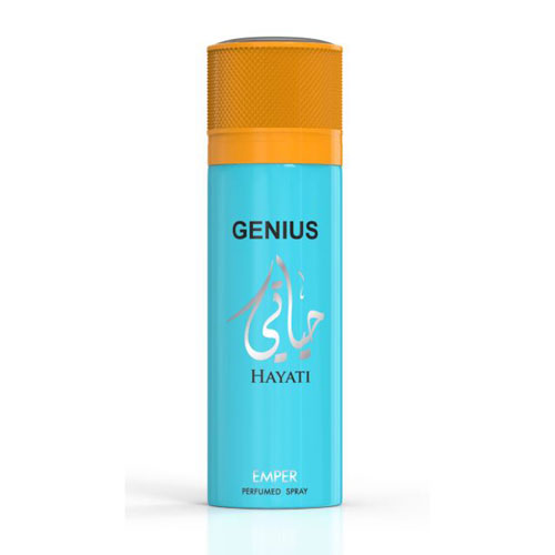 DEODORANT SPRAY EMPER GENIUS HAYATI UNISEX  6.6 OZ