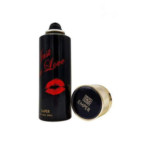 DEODORANT SPRAY EMPER  JUST FOR LOVE WOMEN 6.6 OZ