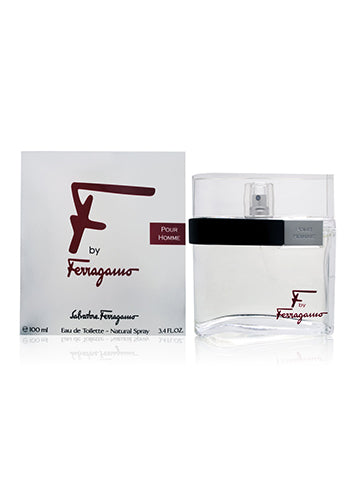 FERRAGAMO 'F' POUR HOMME MEN 3.4 OZ. EDT SP