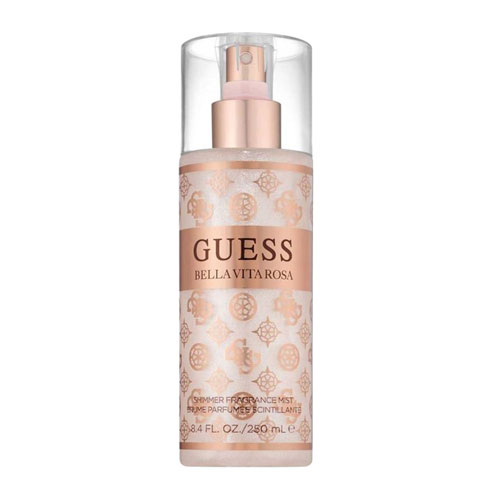 BODY MIST GUESS BELLA VITA ROSA SHIMMER WOMEN 8.4 OZ