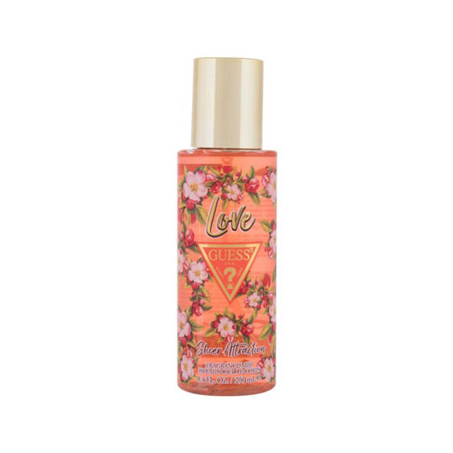 BODY MIST WOMEN GUESS LOVE SHEER ATTRACTION 8.4 OZ.