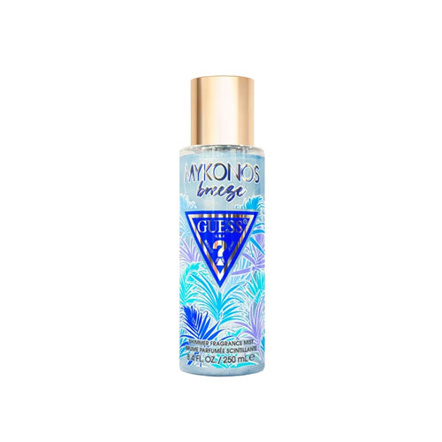 BODY MIST WOMEN GUESS MYKONOS BREEZE SHIMMER 8.4 OZ.