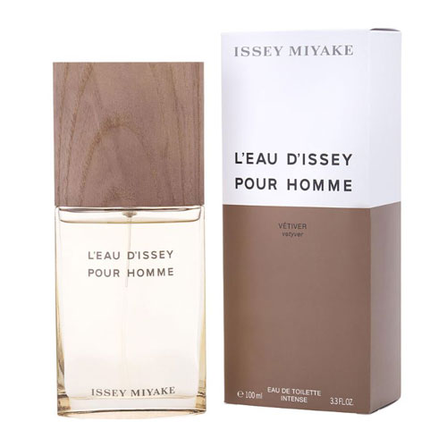 ISSEY MIYAKE LEAU DISSEY POUR HOMME VETIVER 3.4 OZ  EDT SP