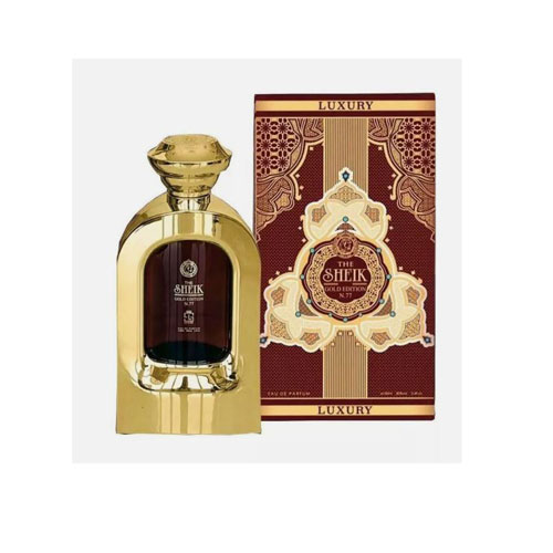 KHALIS THE SHEIK MEN  (GOLD EDITION) N.77 3.4 OZ EDP SP