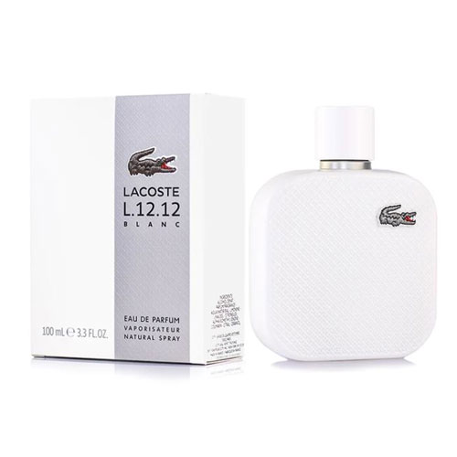 LACOSTE L.12.12 EAU DE BLANC MEN  3.4 OZ  EDP SP