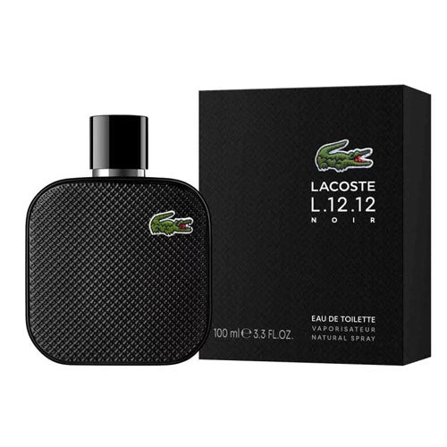 LACOSTE L.12.12 NOIR MEN 3.4 OZ EDT SP