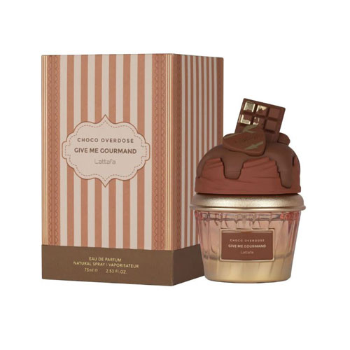 LATTAFA GIVE ME GOURMAND  CHOCO OVERDOSE UNISEX 2.5 OZ  EDP SP