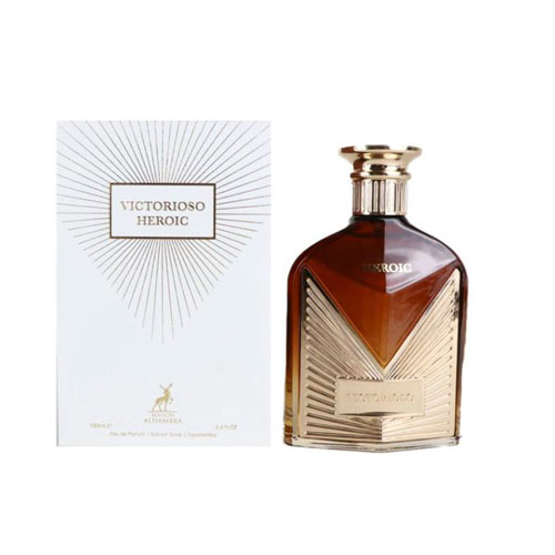 MAISON ALHAMBRA  VICTORIOSO HEROIC MEN 3.4 OZ EDP SP.