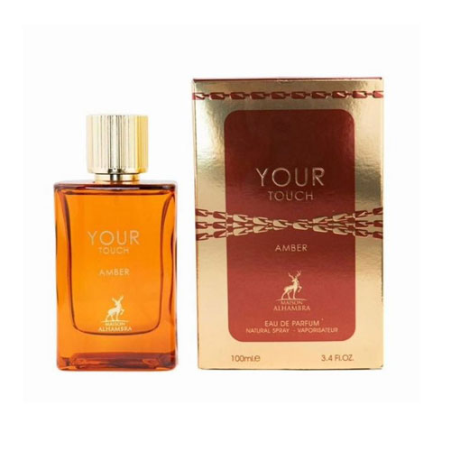 MAISON ALHAMBRA  YOUR TOUCH AMBER UNISEX 3.4 EDP SP