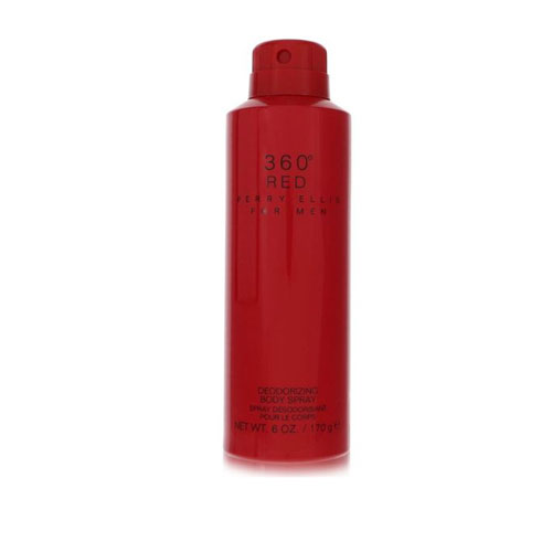 BODY SPRAY PERRY ELLIS 360 RED MEN 6.0 OZ  ( NEW UPC )