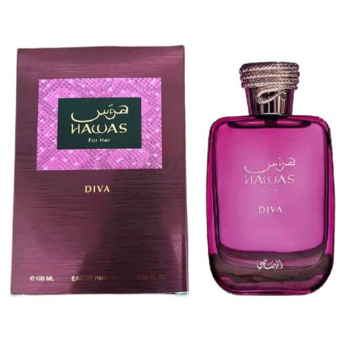 RASASI HAWAS DIVA WOMEN 3.4 OZ EDP SP