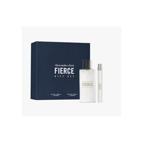 SET ABERCROMBIE AND FITCH MEN ( 2 PC ) 3.4 OZ EDT SP / 0.33 OZ EDT SP