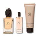 SET GIORGIO ARMANI SI WOMEN ( 3 PC )3.3 OZ EDP SP /1.6 OZ BL / 0.34 OZ EDP SP