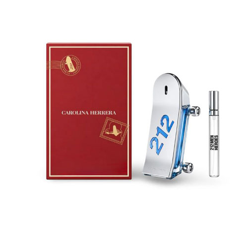 SET CAROLINA HERRERA 212 HEROES MEN  ( 2 PC )3.0 OZ EDP SP/0.33 OZ EDP SP