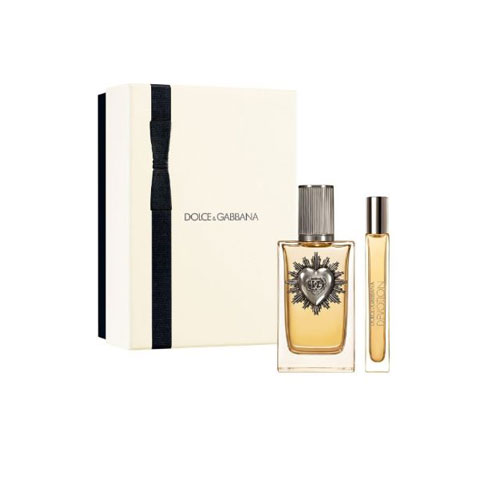 SET DOLCE & GABANNA  DEVOTION MEN ( 2 PC ) 3.4 OZ EDP SP  / 0.34 OZ EDP SP