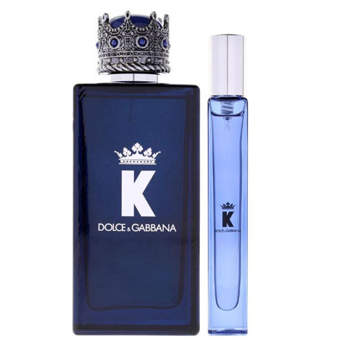 SET DOLCE & GABBANA K MEN ( 2 PC ) 3.3 OZ PARFUM SP / 0.34 OZ EDP SP