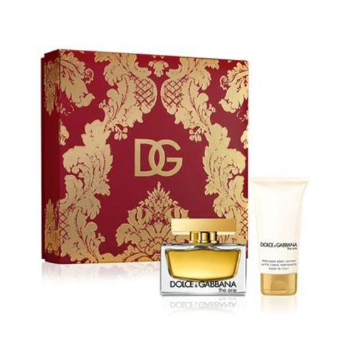 SET DOLCE & GABBANA THE ONE WOMEN ( 2 PC SET ) 2.5 OZ. EDP / 3.4 OZ. BL