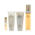 SET ELIZABETH TAYLOR WHITE DIAMOND WOMEN (4 PC ) 3.4 OZ EDT SP /3.4 POZ BL / 3.4 OZ SG/ MINI