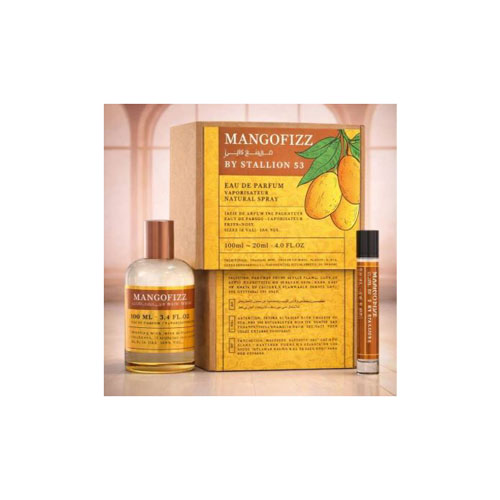 SET EMPER MANGOFIZZ BY STALLION 53 UNISEX 3.4 OZ EDP SP /0.68 OZ EDP SP