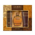 SET GUESS MARCIANO MEN ( 3 PC )3.4 OZ EDT SP /6.7 OZ SG / 6.0 OZ BS