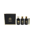 SET JO MILANO GAME OF SPADES WILDCARD ( 4 PC ) 3.4 OZ PARFUM / 6.8 OZ AROMATIC BODY/ 6.8 OZ BODY CREAM / 0.27 OZ REFILLABLE ATOMIZER