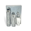 SET LATTAFA MAAHIR LEGACY ( 3 PC )3.4 OZ EDP / 6.76 OZ DEO / 1.7 OZ  AIR FRESHENER