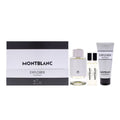 SET MONT BLANC EXPLORER PLATINUM MEN ( 4 PC ) 3.3 OZ EDP SP /3.3 OZ SG  / 0.25 OZ EDP SP X2