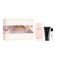 SET NARCISO RODRIGUEZ FOR HER ( 3 PC )3.3 OZ EDP SP \ 1.6 OZ BL \0.33 OZ EDP SP