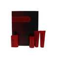 SET PERRY ELLIS 18 FUEGO MEN (4 PC SET) 3.4 OZ EDT SP, 3.0 OZ SG, 3.0 OZ AS, 2.75 OZ DEO STICK
