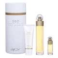 SET PERRY ELLIS 360 WOMAN (3 PC )3.4 OZ.EDP / 3.0 GEL / MINI