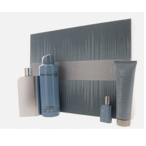 SET PERRY ELLIS 18 MEN ( 4PC SET )NEW UPC