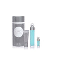 SET PERRY ELLIS 360 MEN ( 3 PC ) 3.4 OZ EDT  /  3.0 OZ S/GEL / MINI