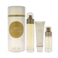 SET PERRY ELLIS 360 COLLECTION WOMEN  (3 PC ) 3.4 OZ EDT SP /  3.0 OZ  GEL  / MINI